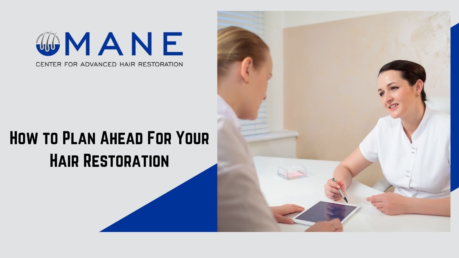How to Plan Ahead For Your Hair Restoration