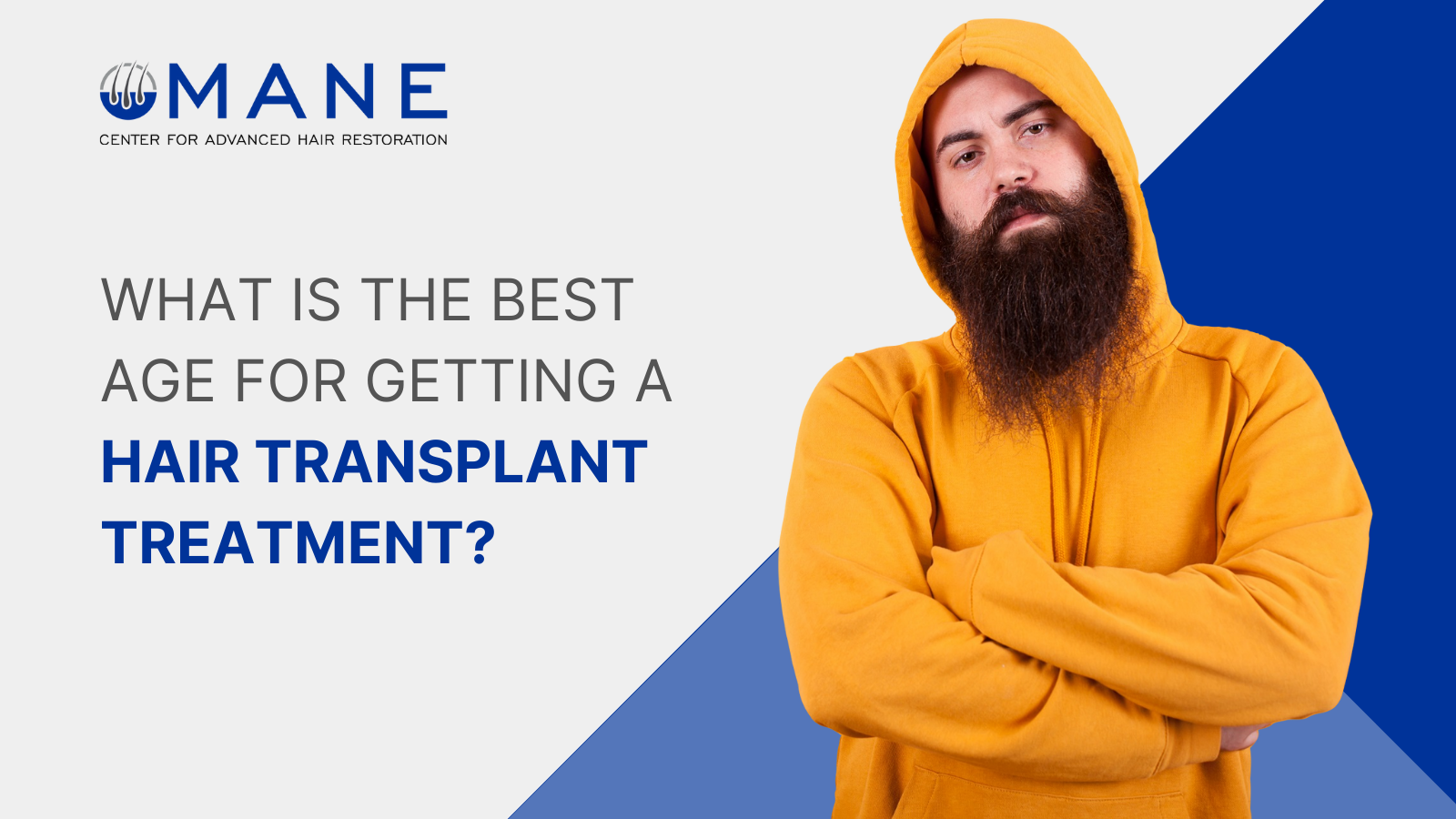 What Is The Best Age for Getting a Hair Transplant Treatment?