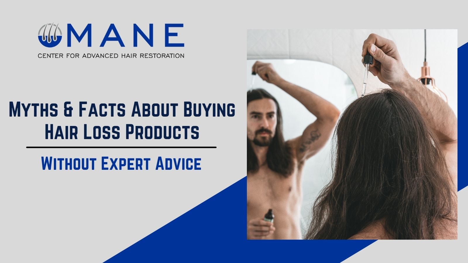 Myths & Facts About Buying Hair Loss Products Without Expert Advice